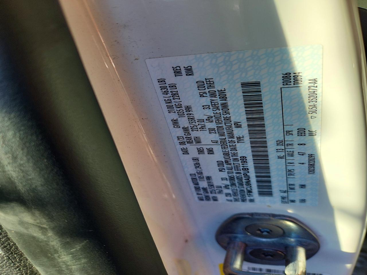 2023 Ford Escape st Line Select
