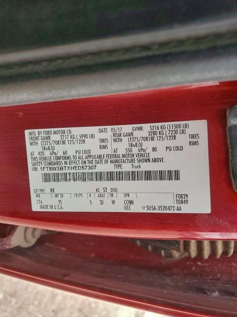 2017 Ford F350