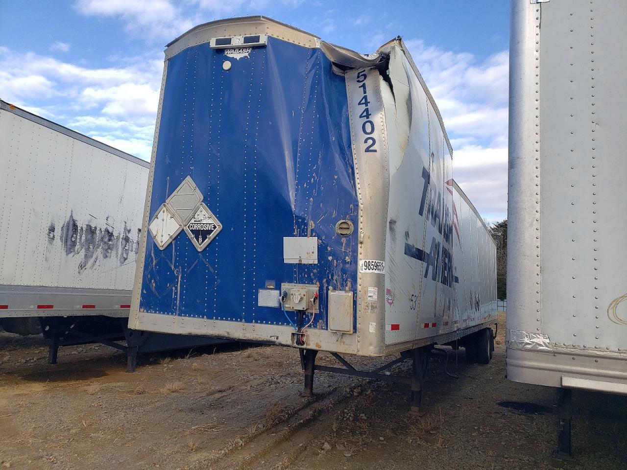 2017 Wabash Dry van Trailer