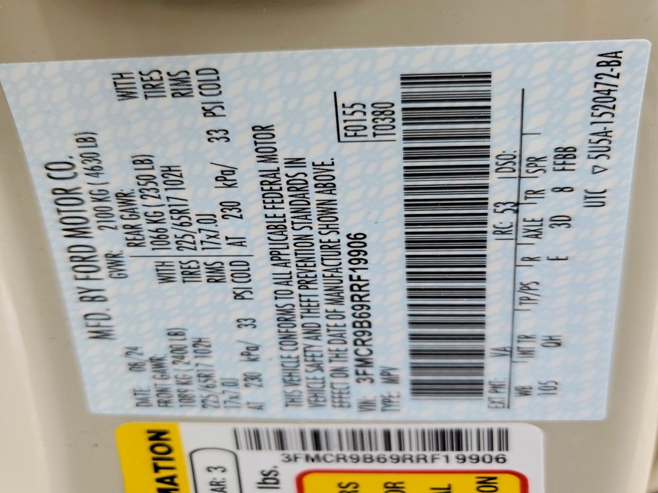 2024 Ford Bronco Sport big Bend