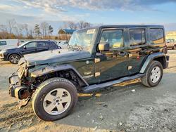Jeep Wrangler salvage cars for sale: 2011 Jeep Wrangler Unlimited Sahara