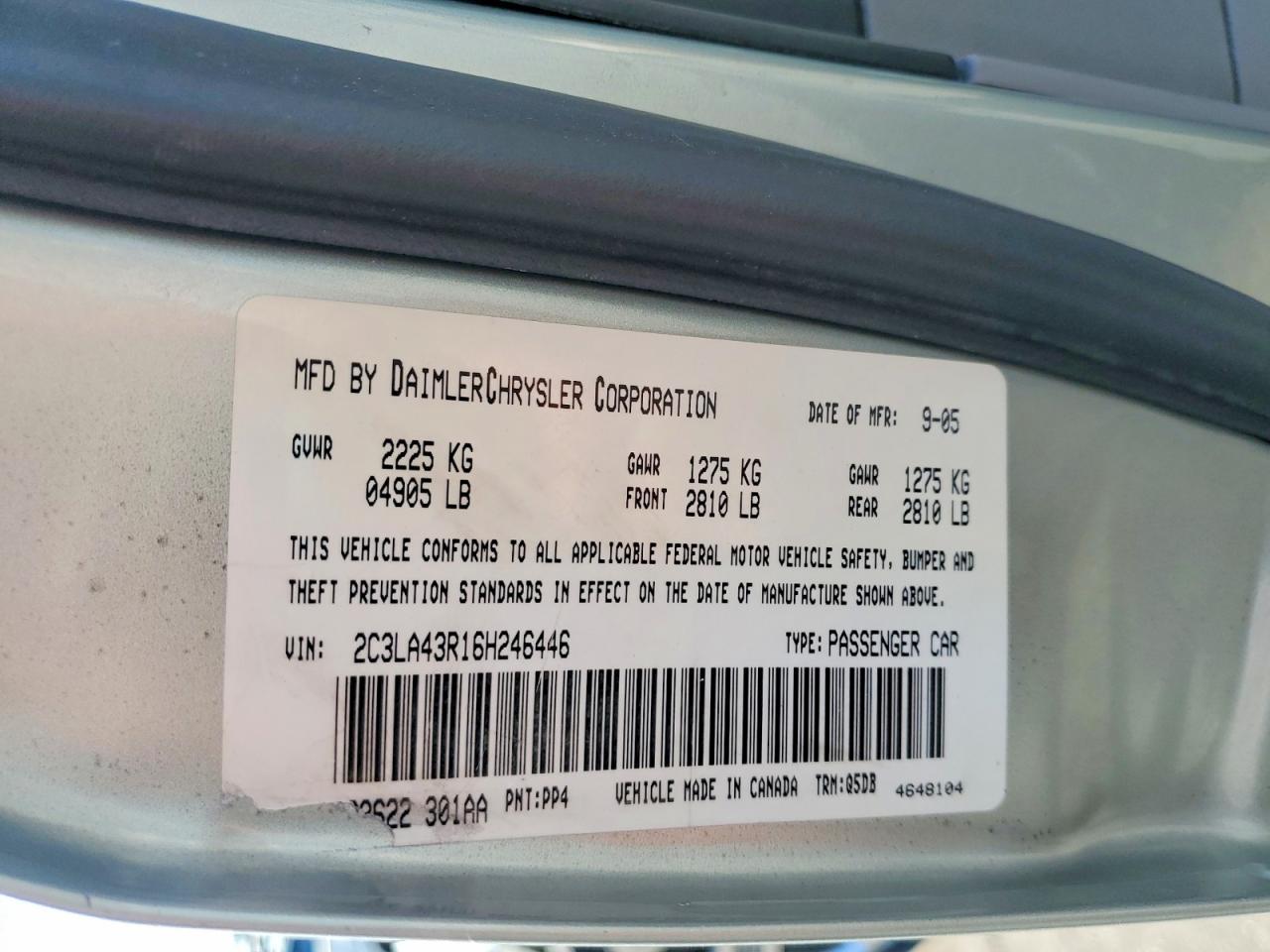 2006 Chrysler 300
