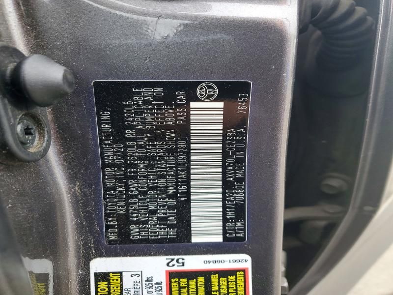 2020 Toyota Camry se