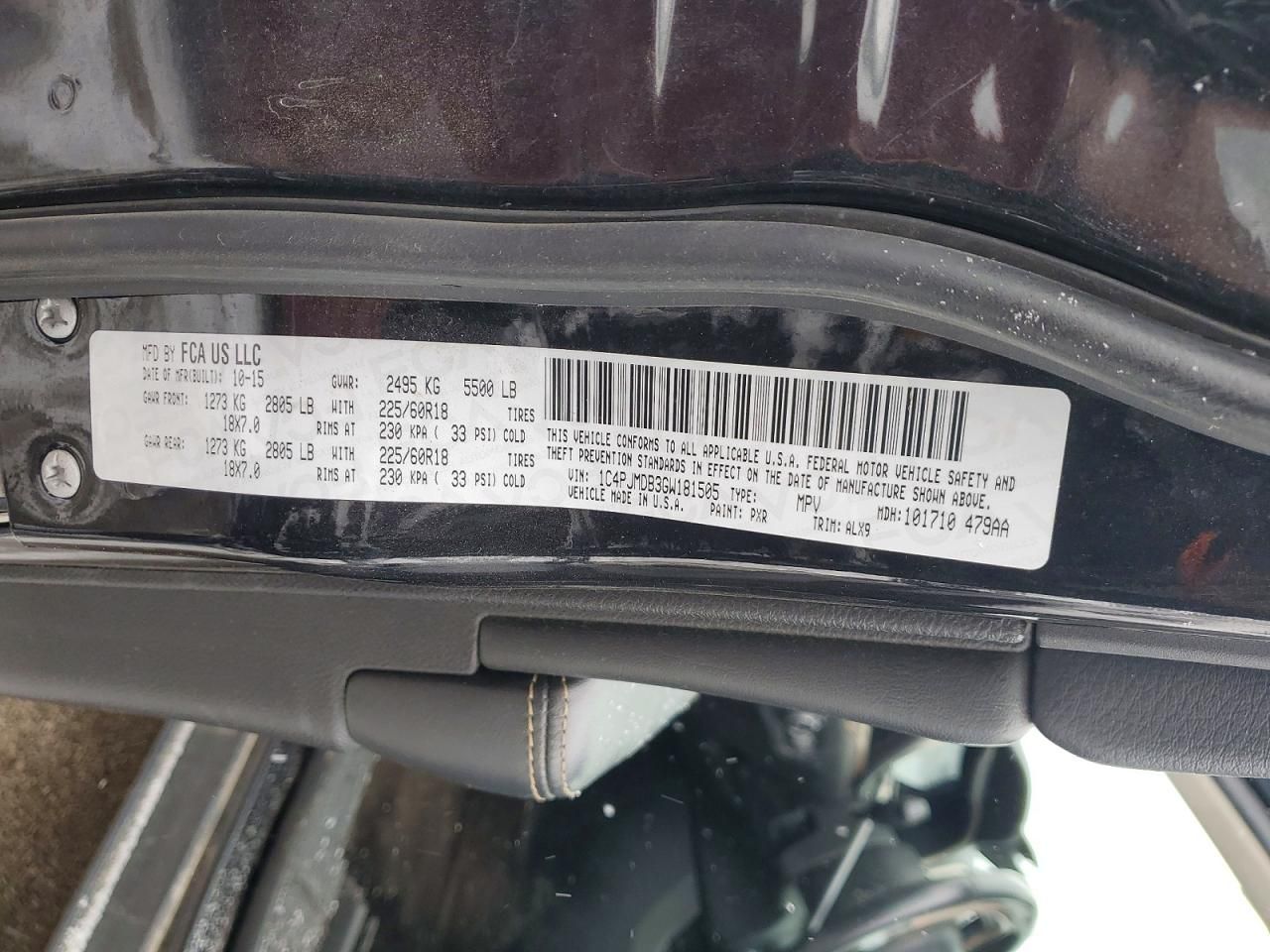 2016 Jeep Cherokee Limited