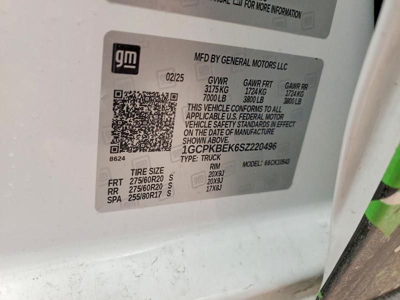 2025 Chevrolet Silverado K1500 Custom