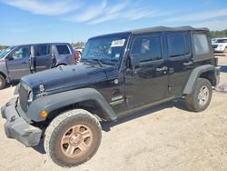 Salvage cars for sale from Copart Houston, TX: 2015 Jeep Wrangler Unlimited Sport