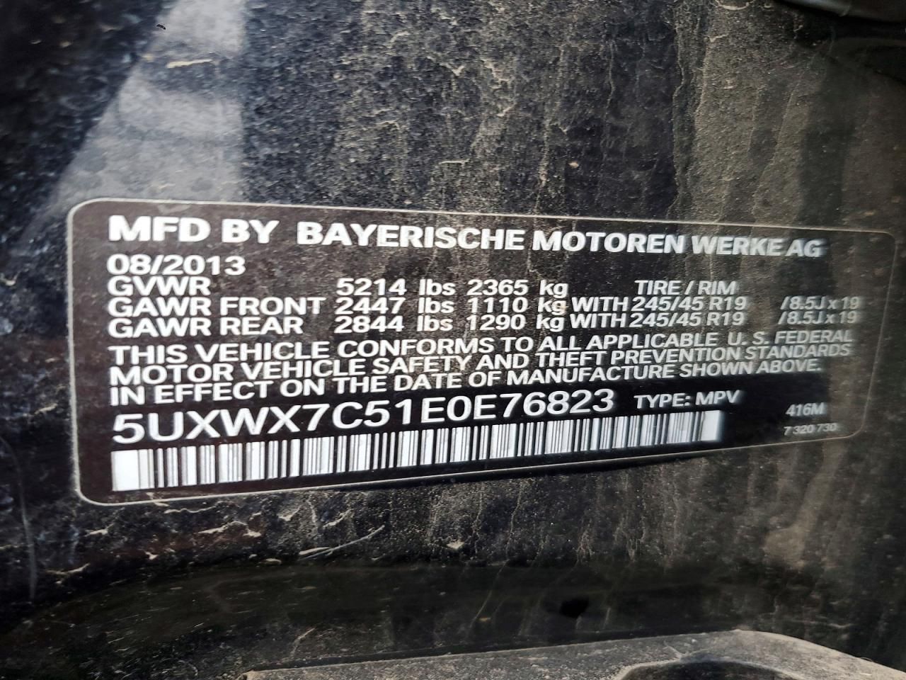 2014 BMW X3 Xdrive35i