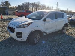 KIA salvage cars for sale: 2017 KIA Sportage lx