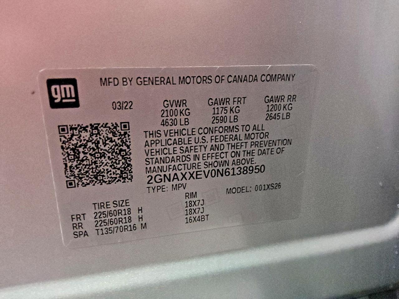 2022 Chevrolet Equinox Premier