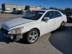 Honda salvage cars for sale: 2007 Honda Accord ex