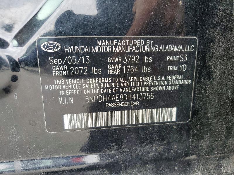 2013 Hyundai Elantra gls