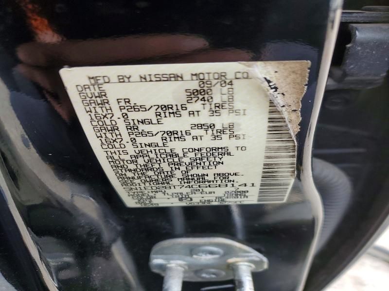 2004 Nissan Xterra xe