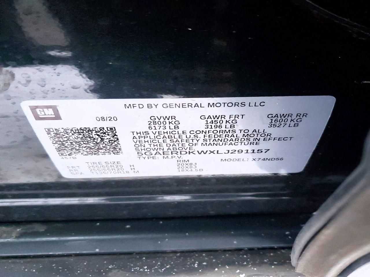 2020 Buick Enclave Avenir