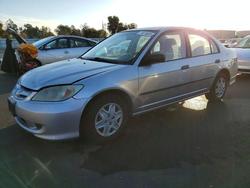 2004 Honda Civic dx vp en venta en Martinez, CA