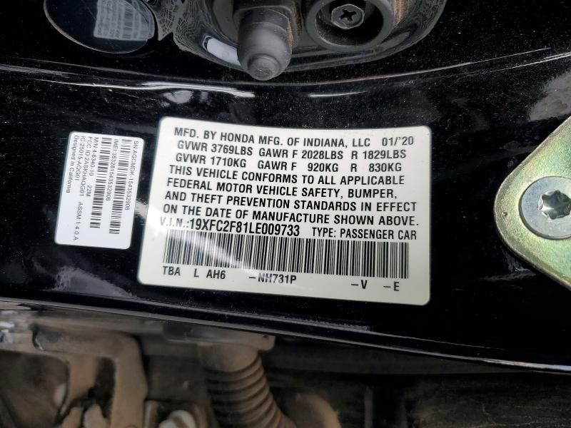 2020 Honda Civic Sport