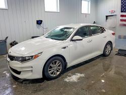 KIA salvage cars for sale: 2016 KIA Optima lx