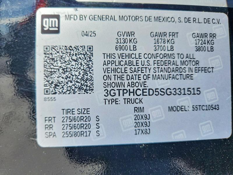 2025 GMC Sierra C1500 Elevation