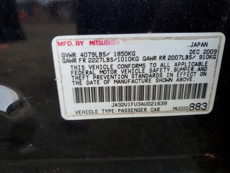 2010 Mitsubishi Lancer de