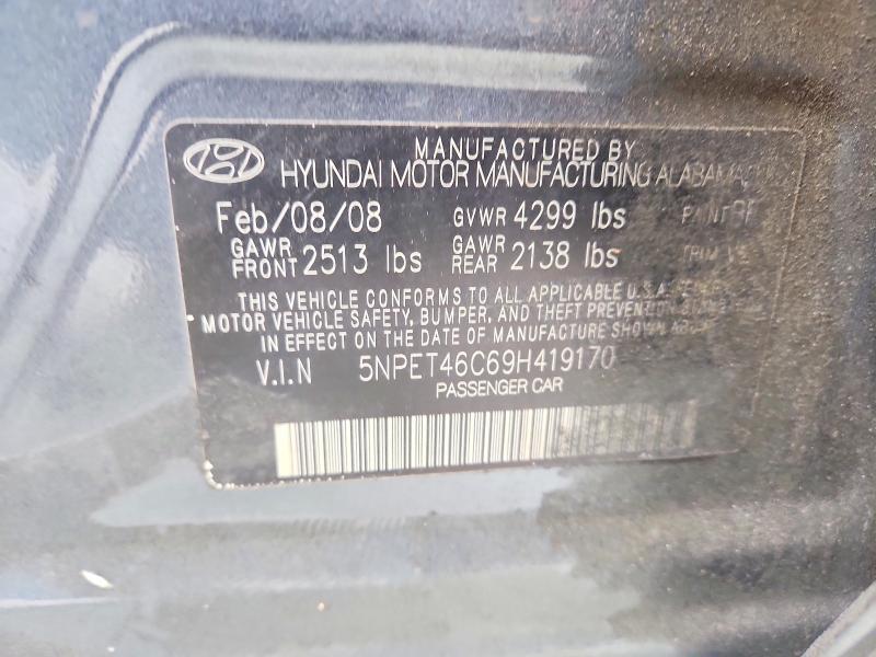 2009 Hyundai Sonata gls