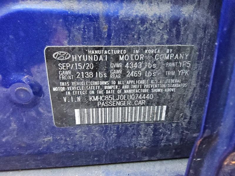 2020 Hyundai Ioniq Limited