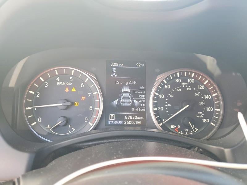 2022 Infiniti Q50 red Sport 400