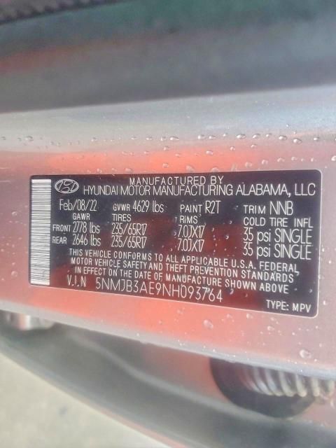 2022 Hyundai Tucson sel