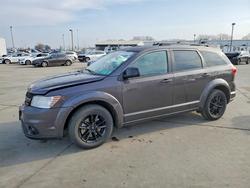 Salvage cars for sale from Copart Sacramento, CA: 2019 Dodge Journey se