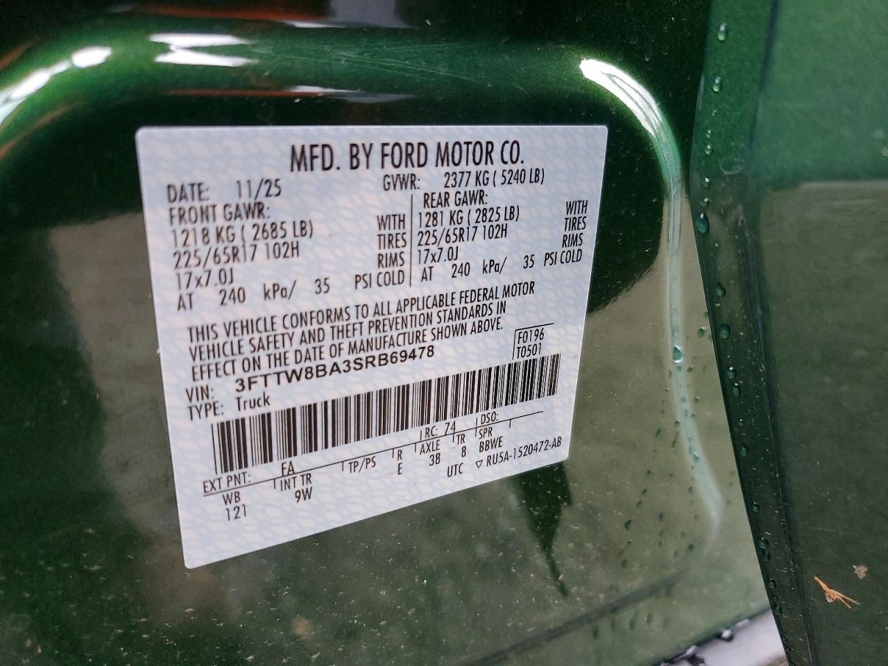 2025 Ford Maverick xl