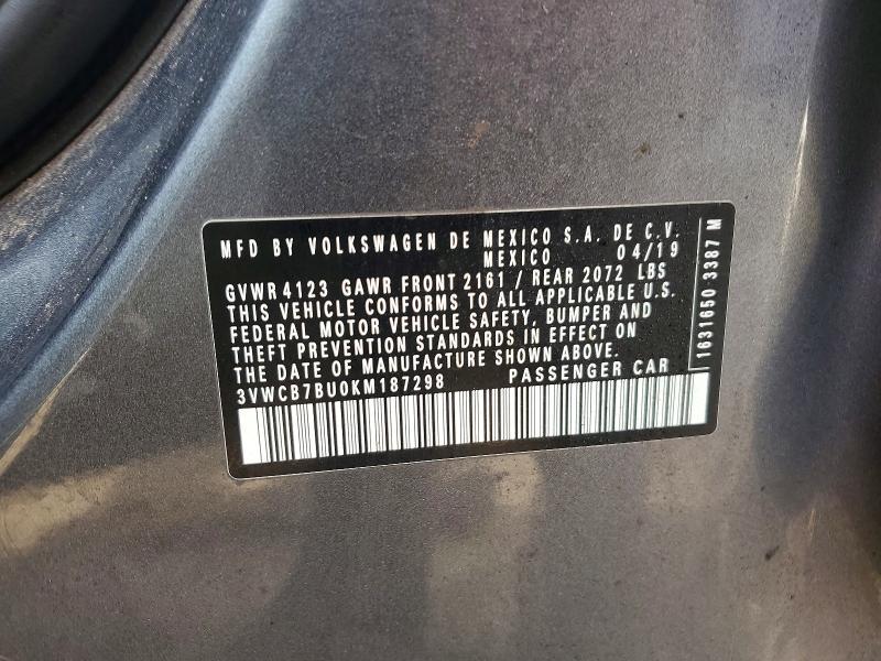 2019 Volkswagen Jetta s