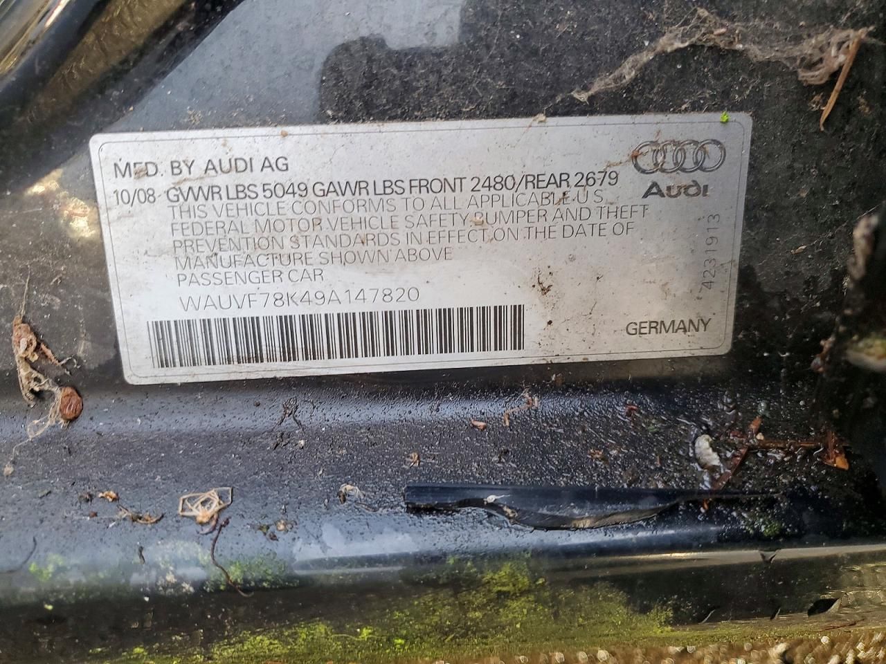 2009 Audi A4 2.0t Avant Quattro