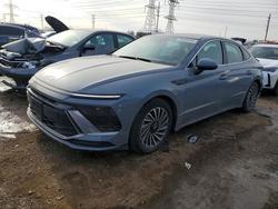 Hyundai salvage cars for sale: 2024 Hyundai Sonata Hybrid