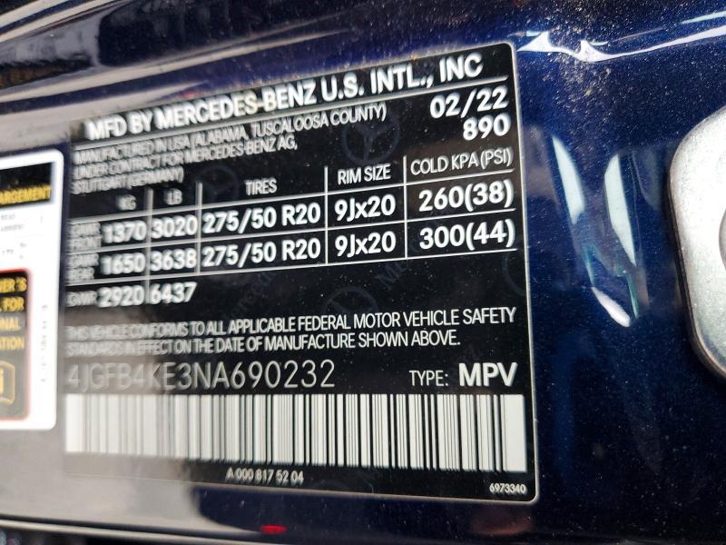 2022 Mercedes-Benz Gle 350 4matic