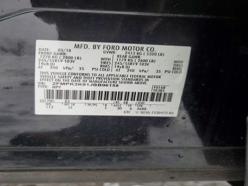 2018 Ford Edge Titanium