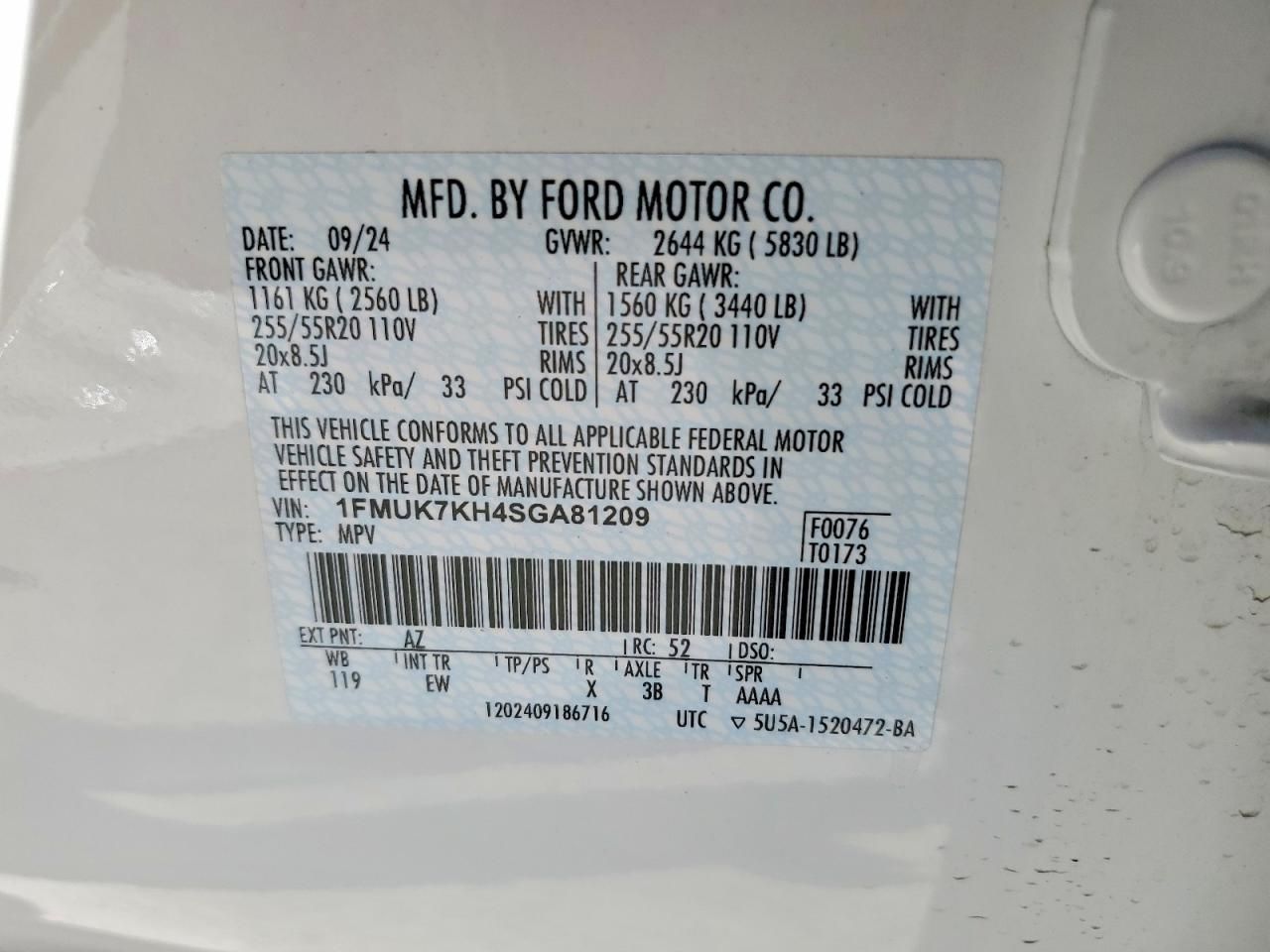 2025 Ford Explorer St-line