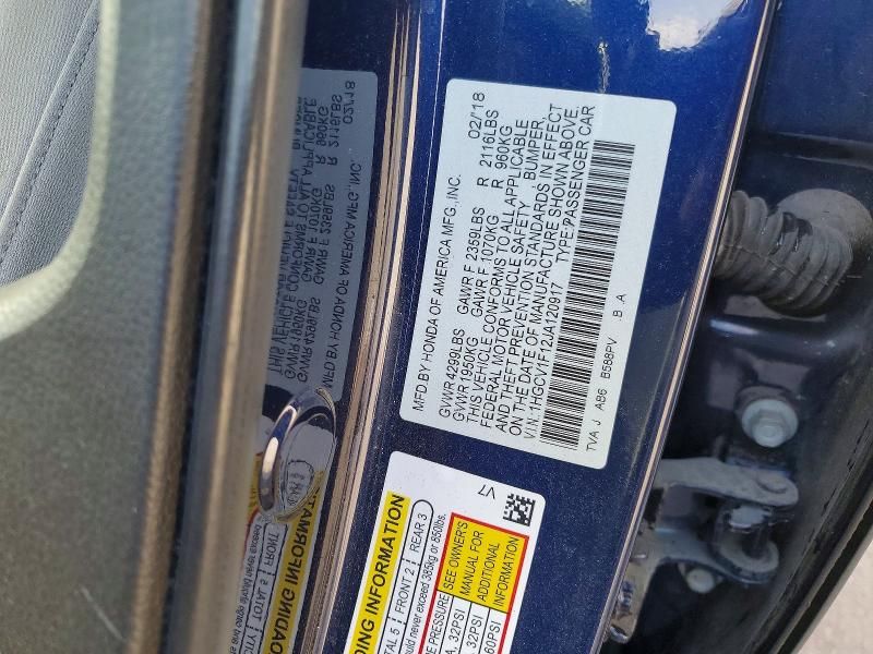 2018 Honda Accord lx