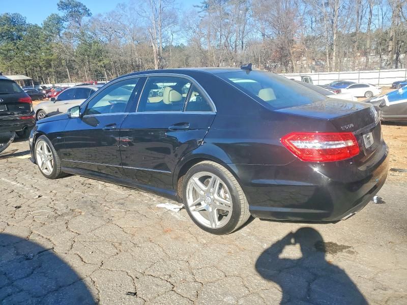 2012 Mercedes-Benz E 550 4matic