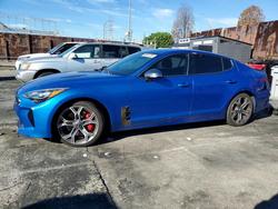 KIA Vehiculos salvage en venta: 2019 KIA Stinger