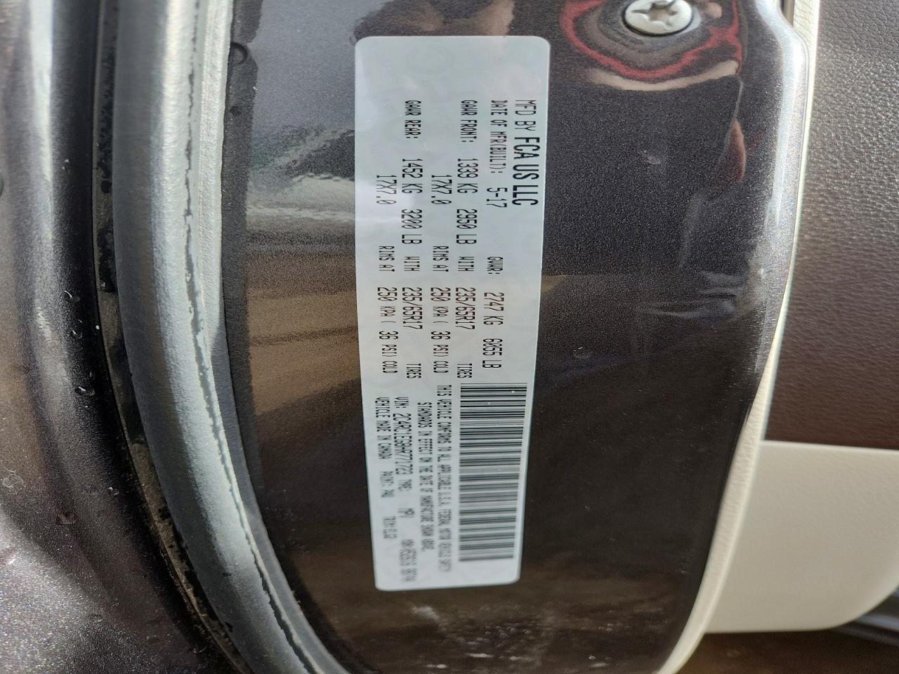 2017 Chrysler Pacifica Touring l Plus