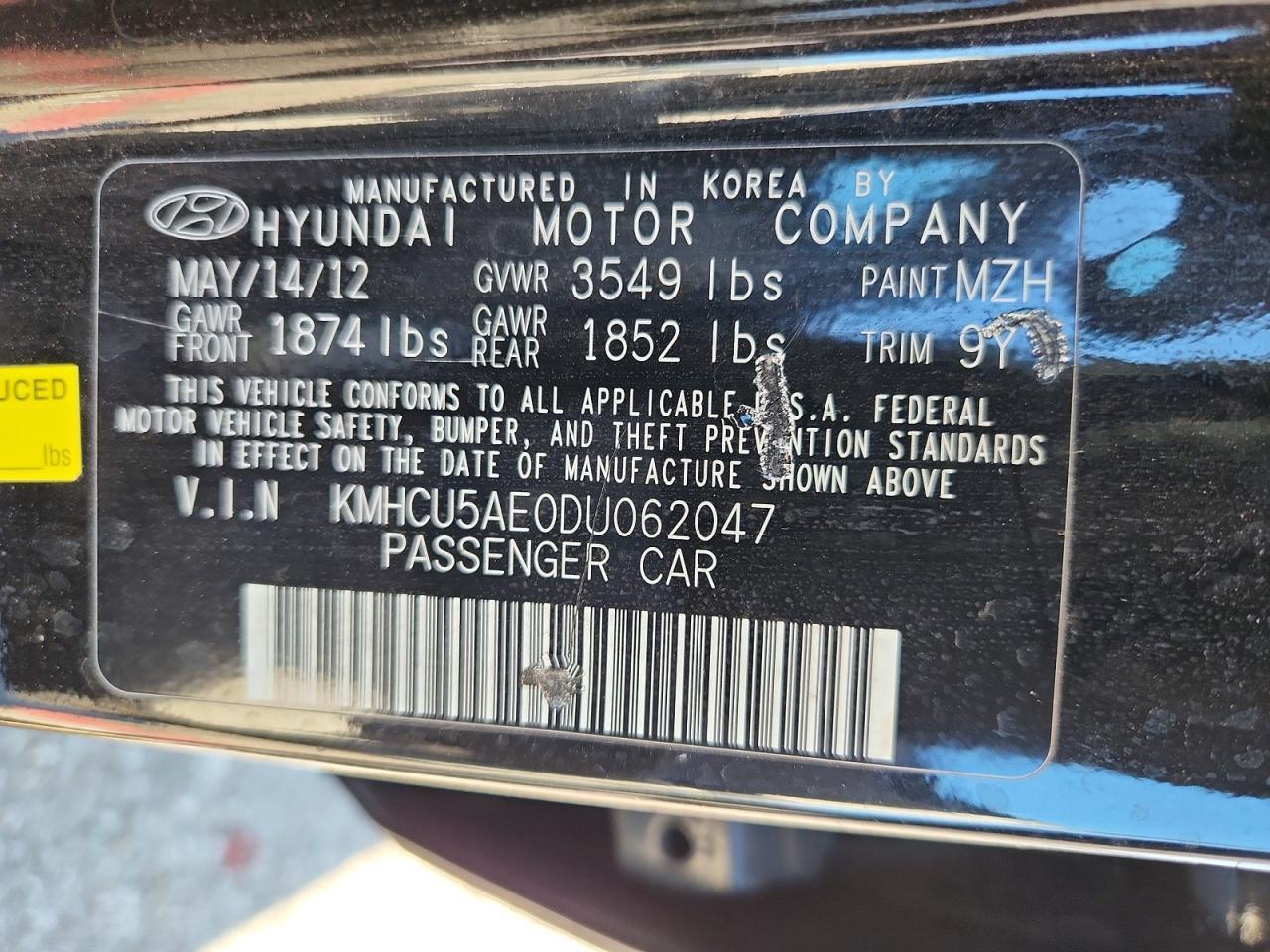 2013 Hyundai Accent gls