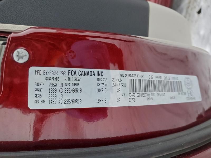 2017 Chrysler Pacifica Touring l Plus