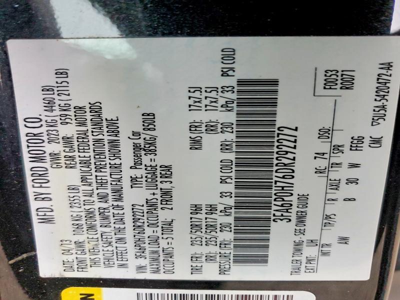 2013 Ford Fusion se