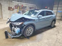 Vehiculos salvage en venta de Copart Angola, NY: 2023 Infiniti Qx50 Luxe