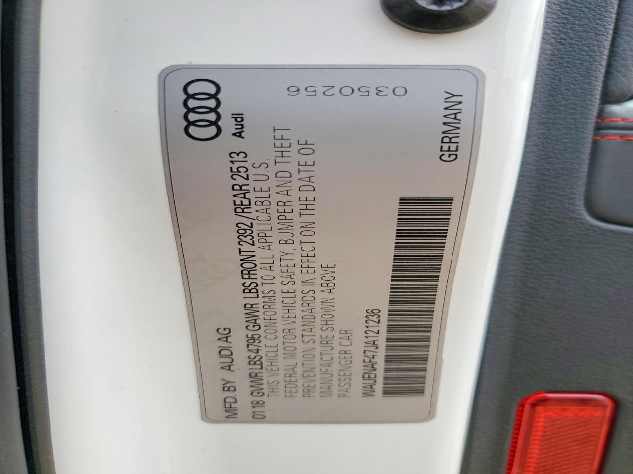 2018 Audi A4 Premium Plus