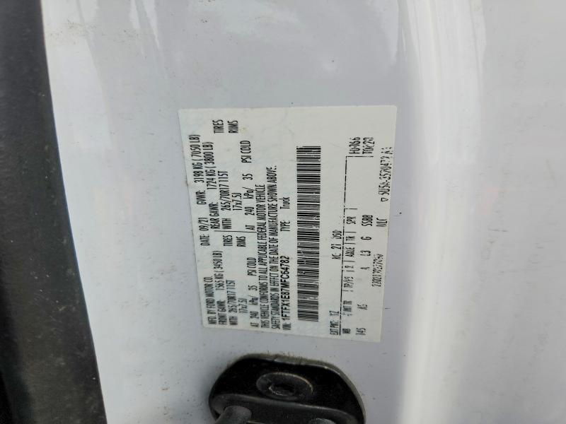 2021 Ford F150 Super cab