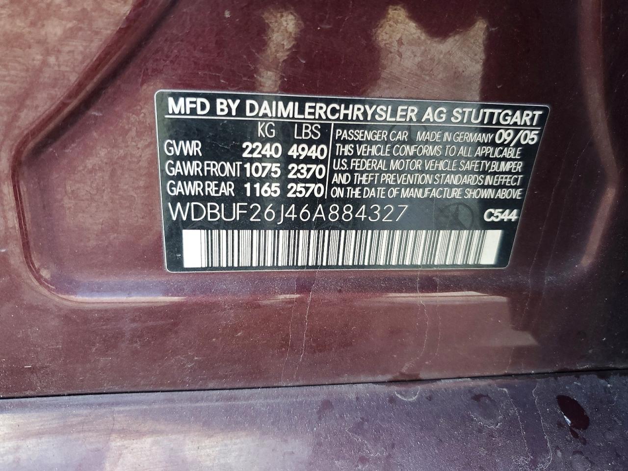 2006 Mercedes-Benz E 320 cdi