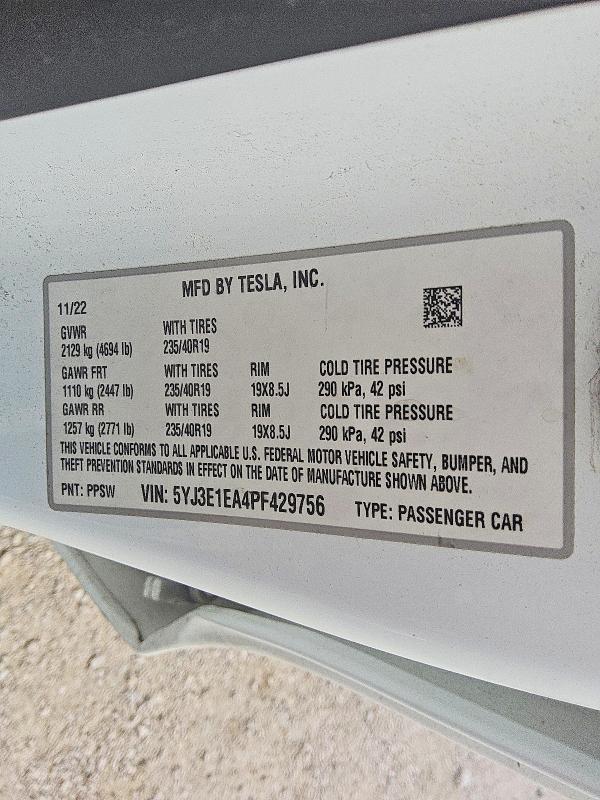 2023 Tesla Model 3