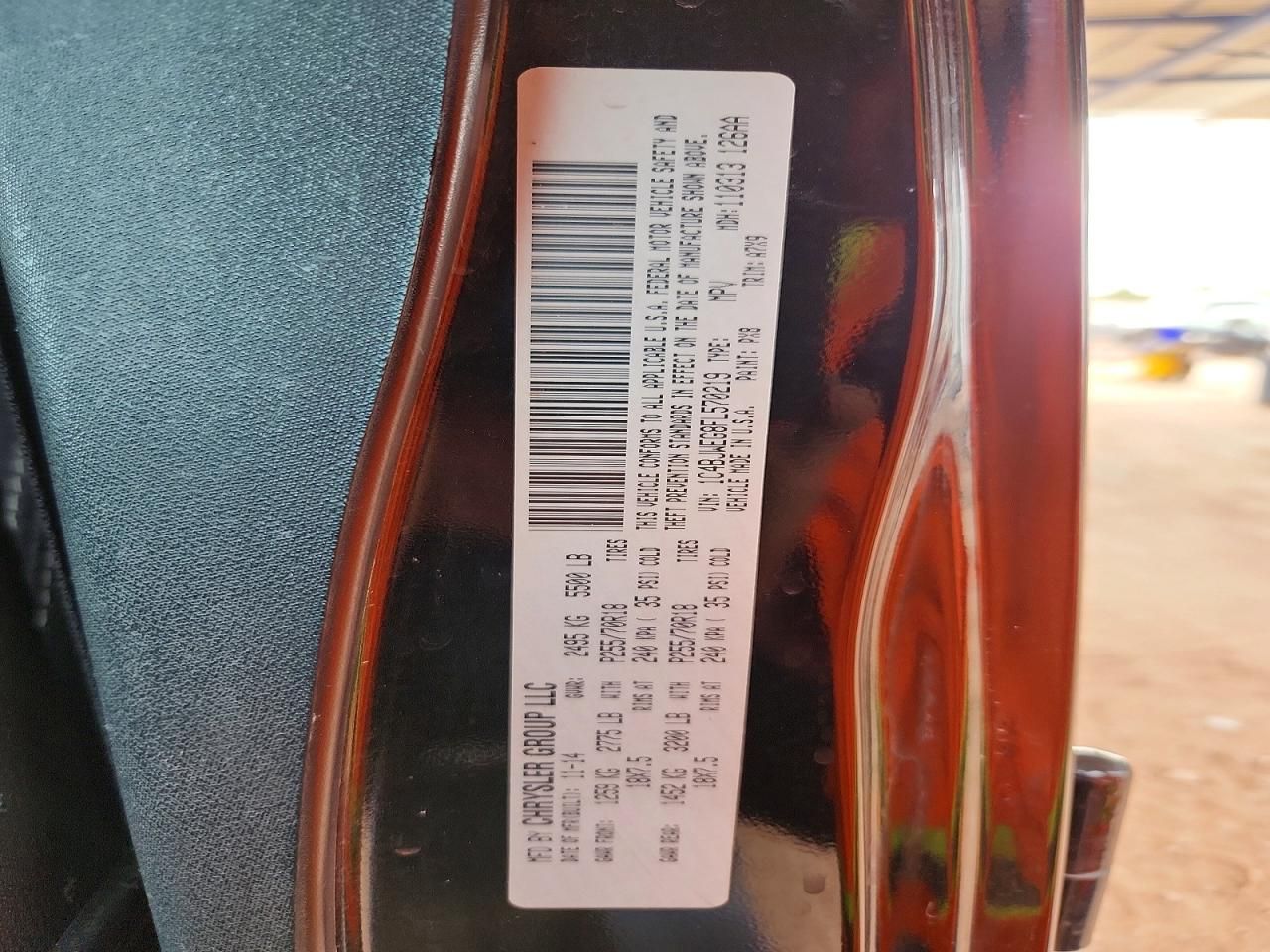 2015 Jeep Wrangler Unlimited Sahara