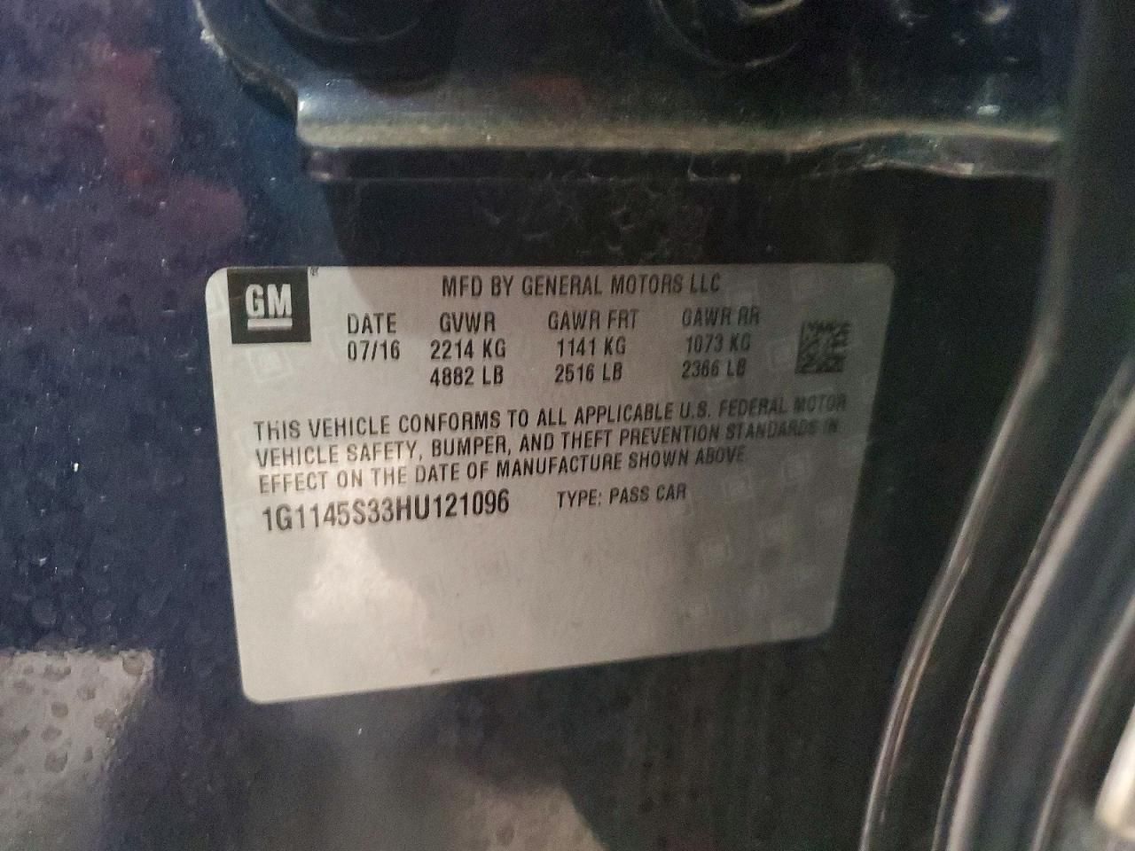 2017 Chevrolet Impala Premier