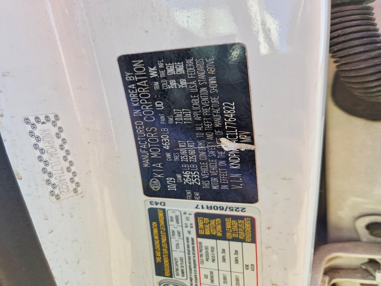 2020 KIA Sportage lx