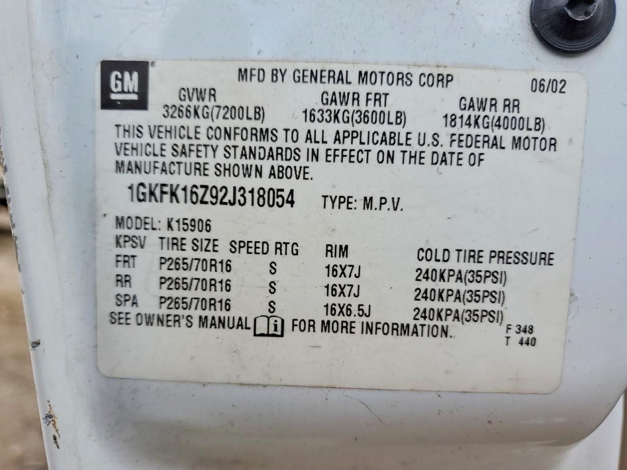 2002 GMC Yukon xl K1500